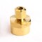Homeplus+ ATC 1/4 in. Compression in. X 1/2 in. D FPT Brass Coupling 6JC120110701034 - alternate 2